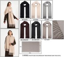 Szaliki damskie (uniwersalny/12szt)