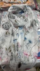 Szaliki damskie (uniwersalny/12szt)