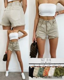 Spodenki jeans damskie (XS-XL/10szt)