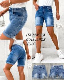 Spodenki jeans damskie (XS-XL/12szt)