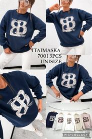 Bluzy bez kaptura damskie (uniwersalny/10szt)