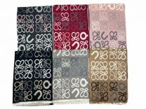 Szaliki damskie (uniwersalny/12szt)