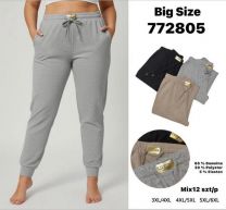 PLUS_Spodnie dresowy damskie (3-6XL/12szt)