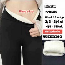 PLUS_Spodnie legginsy damskie (2-6XL/12szt)