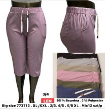 Rybaczki damskie 3/4(XL-6XL/12szt)