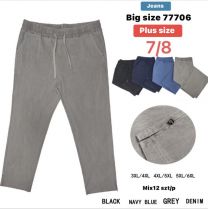 PLUS_Spodnie damskie 7/8 (3-6XL/12szt)