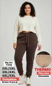 PLUS_Spodnie dresowy damskie (2-5XL/12szt)