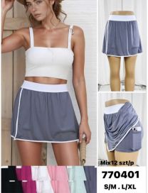 Spódnica z Szorty damskie (S-XL/12szt)