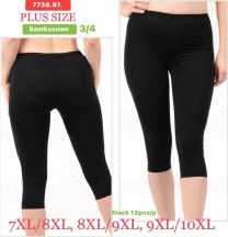 Rybaczki legginsy damskie 3/4 (7-10XL/12szt)