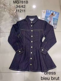 Sukienki jeans damskie (34-42/12SZT)