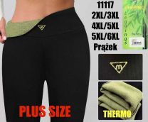 PLUS_Spodnie legginsy damskie (2-6XL/12szt)