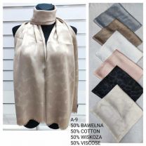 Szaliki damskie (uniwersalny/12szt)