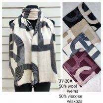 Szaliki damskie (uniwersalny/12szt)