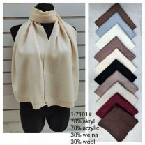 Szaliki damskie (uniwersalny/12szt)