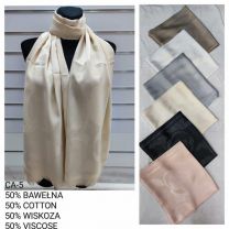 Szaliki damskie (uniwersalny/12szt)