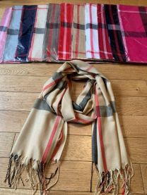 Szaliki damskie (uniwersalny/12szt)