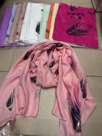 Szaliki damskie (uniwersalny/12szt)