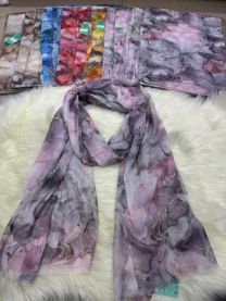 Szaliki damskie (uniwersalny/12szt)