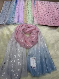 Szaliki damskie (uniwersalny/12szt)