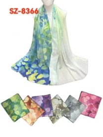 Szaliki damskie (uniwersalny/12szt)