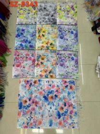 Szaliki damskie (uniwersalny/12szt)