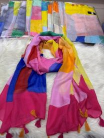 Szaliki damskie (uniwersalny/12szt)