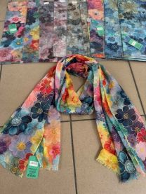 Szaliki damskie (uniwersalny/12szt)