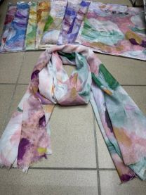 Szaliki damskie (uniwersalny/12szt)