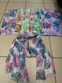 Szaliki damskie (uniwersalny/12szt)