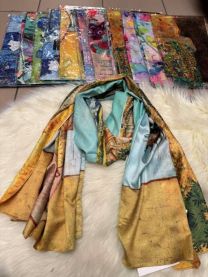 Szaliki damskie (uniwersalny/12szt)