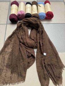 Szaliki damskie (uniwersalny/12szt)