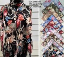 Szaliki damskie (uniwersalny/12szt)