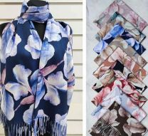 Szaliki damskie (uniwersalny/12szt)