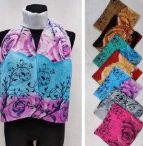 Szaliki damskie (uniwersalny/12szt)