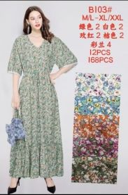 Sukienki damskie (M-2XL/12szt)