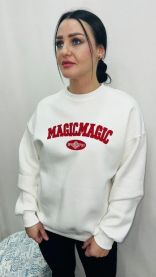 Bluzy bez kaptura damskie (S-XL/4szt)