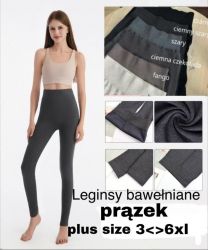 PLUS_Spodnie legginsy damskie (3-6XL/12szt)