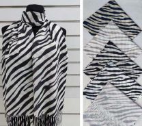 Szaliki damskie (uniwersalny/12szt)