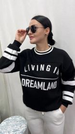 Bluzy bez kaptura damskie (S-XL/4szt)