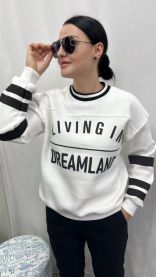 Bluzy bez kaptura damskie (S-XL/4szt)