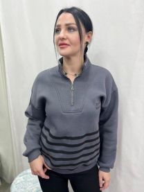 Bluzy bez kaptura damskie (S-XL/4szt)