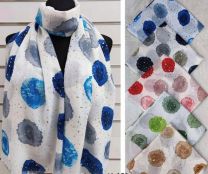 Szaliki damskie (uniwersalny/12szt)