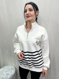 Bluzy bez kaptura damskie (2-5XL/4szt)