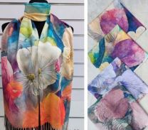 Szaliki damskie (uniwersalny/12szt)