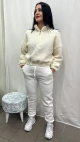 Bluzy bez kaptura damskie (S-XL/4szt)