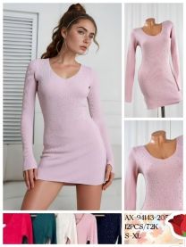 Sukienki damskie (S-XL/12szt)