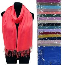 Szaliki damskie (uniwersalny/12szt)