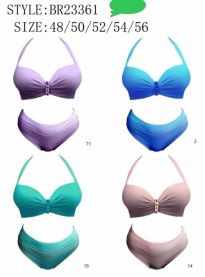 Strój kąpielowy dwuczęściowy damskie (48-56/5kpt)