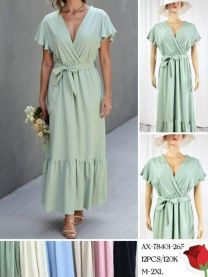 Sukienki damskie (M-2XL/12szt)