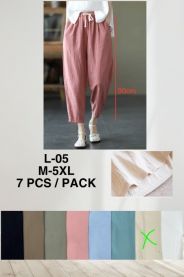 PLUS_Rybaczki damskie  (M-5XL/7szt)